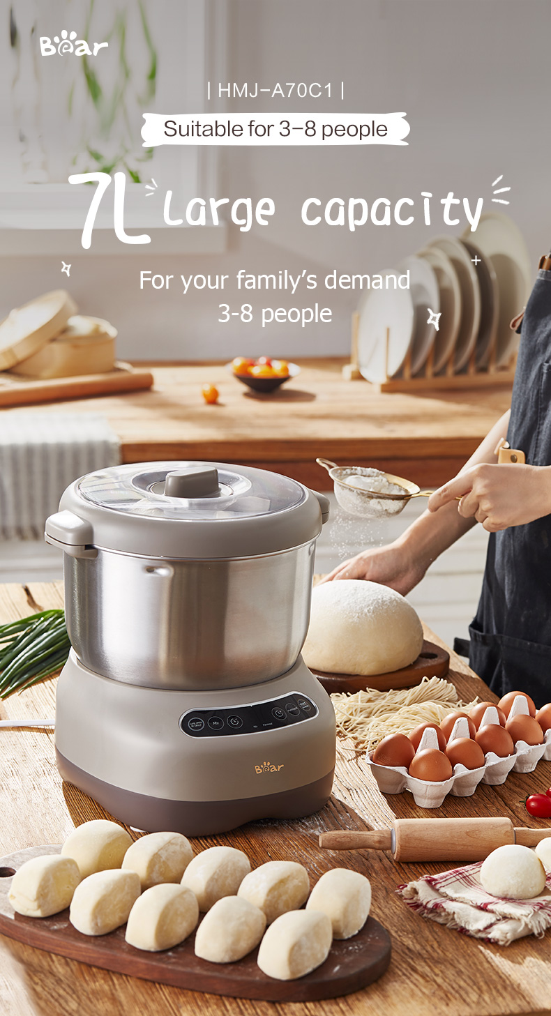 Bear 7-литровая тестомесильная машина